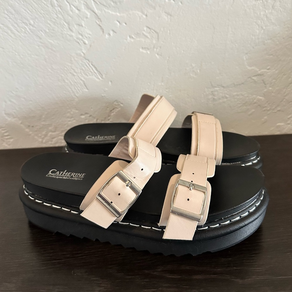 Catherine Malandrino Chunky Sandals